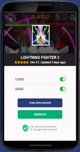 Lightning Fighter 2 APK mod generator
