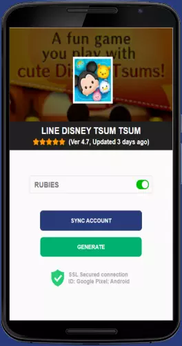 LINE Disney Tsum Tsum APK mod generator