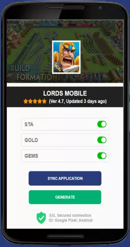 Lords Mobile APK mod generator