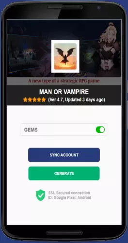 Man or Vampire APK mod generator