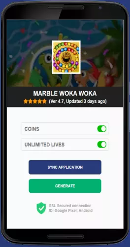 Marble Woka Woka APK mod generator