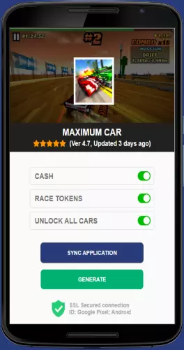 MAXIMUM CAR APK mod generator