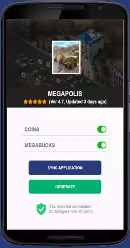 Megapolis APK mod generator