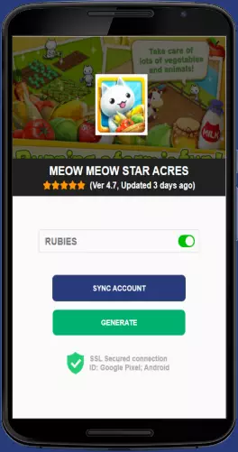 Meow Meow Star Acres APK mod generator