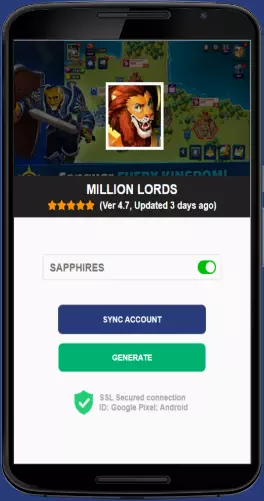 Million Lords APK mod generator