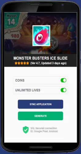 Monster Busters Ice Slide APK mod generator