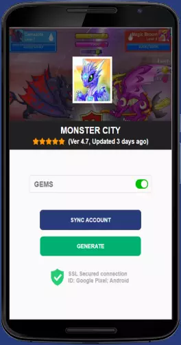 Monster City APK mod generator