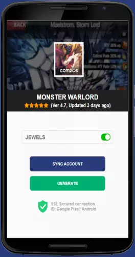 Monster Warlord APK mod generator