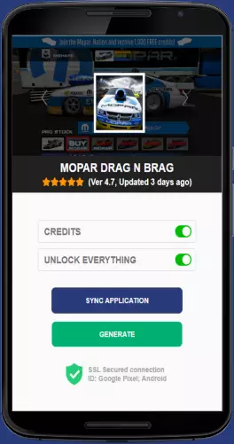 Mopar Drag N Brag APK mod generator