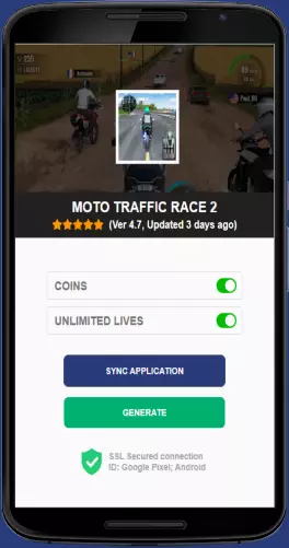 Moto Traffic Race 2 APK mod generator