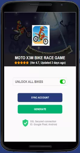 Moto X3M Bike Race Game APK mod generator