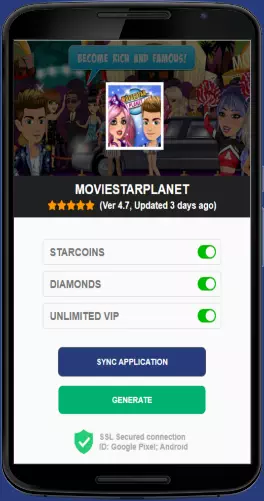 Moviestarplanet APK mod generator