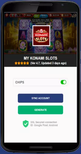 My KONAMI Slots APK mod generator