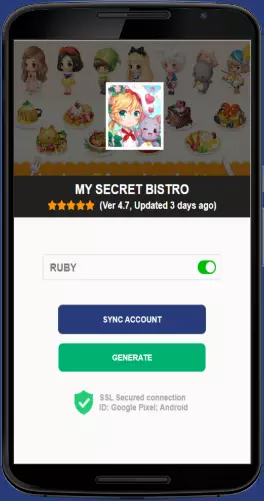 My Secret Bistro APK mod generator