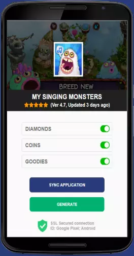 My Singing Monsters APK mod generator