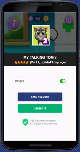 My Talking Tom 2 APK mod generator