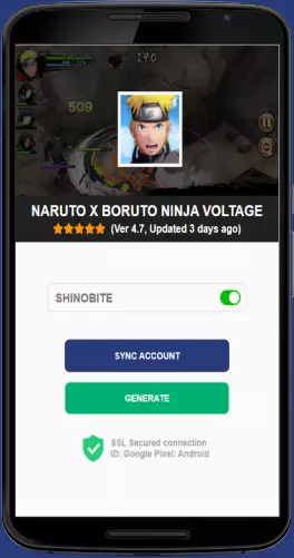 Naruto X Boruto Ninja Voltage APK mod generator