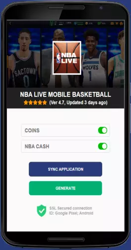 NBA LIVE Mobile Basketball APK mod generator