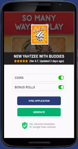 New YAHTZEE With Buddies APK mod generator