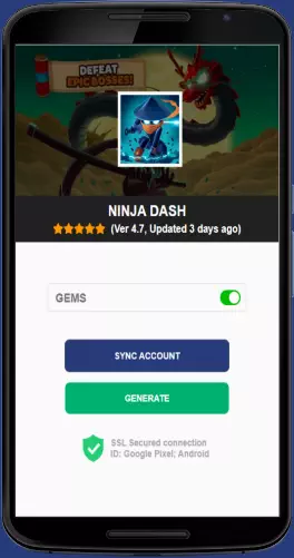 Ninja Dash APK mod generator