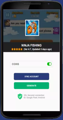 Ninja Fishing APK mod generator