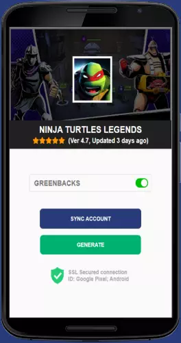 Ninja Turtles Legends APK mod generator