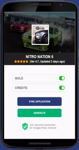 NITRO NATION 6 APK mod generator