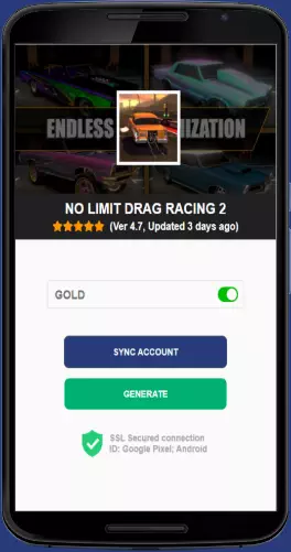 No Limit Drag Racing 2 APK mod generator