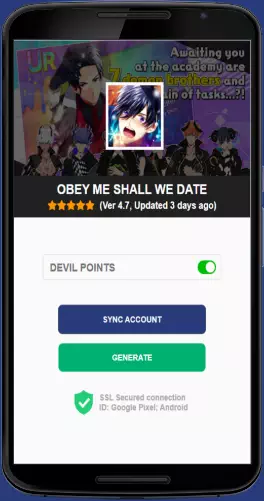 Obey Me Shall we date APK mod generator