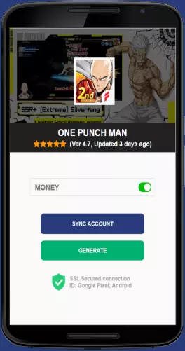 One Punch Man APK mod generator