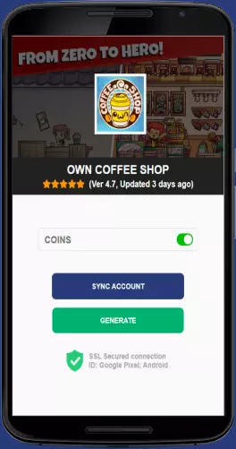 Own Coffee Shop APK mod generator