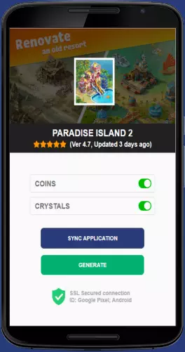 Paradise Island 2 APK mod generator
