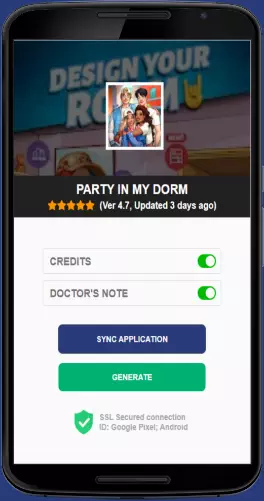 Party in my Dorm APK mod generator