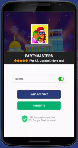 Partymasters APK mod generator