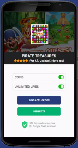 Pirate Treasures APK mod generator