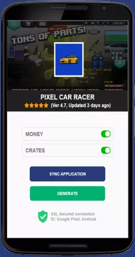 Pixel Car Racer APK mod generator