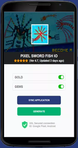 Pixel Sword Fish io APK mod generator