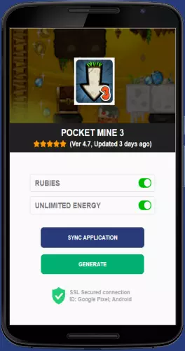 Pocket Mine 3 APK mod generator