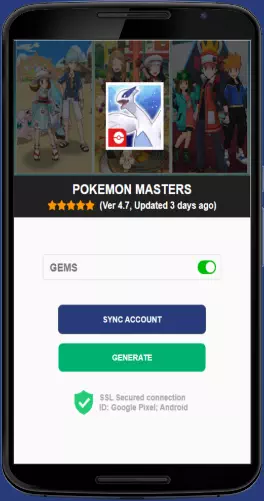 Pokemon Masters APK mod generator