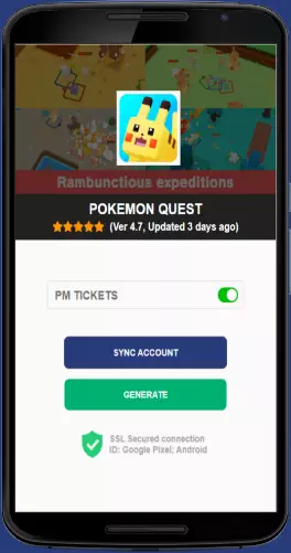 Pokemon Quest APK mod generator