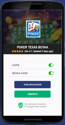 Poker Texas Boyaa APK mod generator
