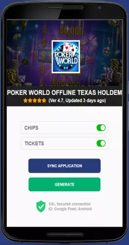 Poker World Offline Texas Holdem APK mod generator