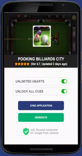 Pooking Billiards City APK mod generator