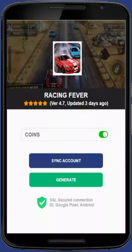 Racing Fever APK mod generator