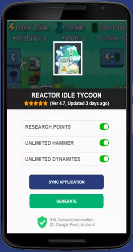Reactor Idle Tycoon APK mod generator