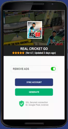 Real Cricket GO APK mod generator