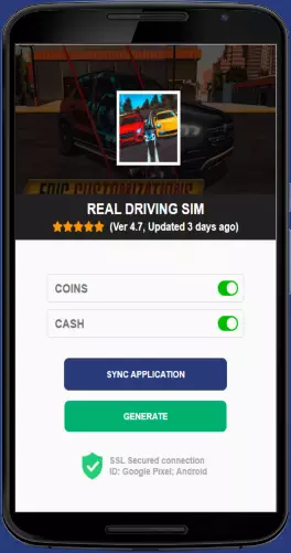 Real Driving Sim APK mod generator