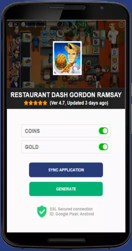 Restaurant Dash Gordon Ramsay APK mod generator