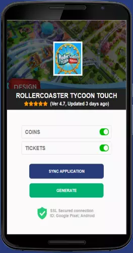 RollerCoaster Tycoon Touch APK mod generator