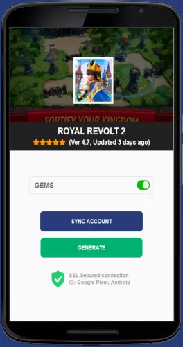 Royal Revolt 2 APK mod generator